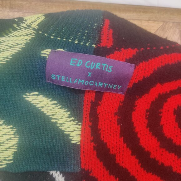 STELLA McCARTNEY for ED CURTIS Wool Cardigan Size S New oversized $1961 - Picture 5 of 5
